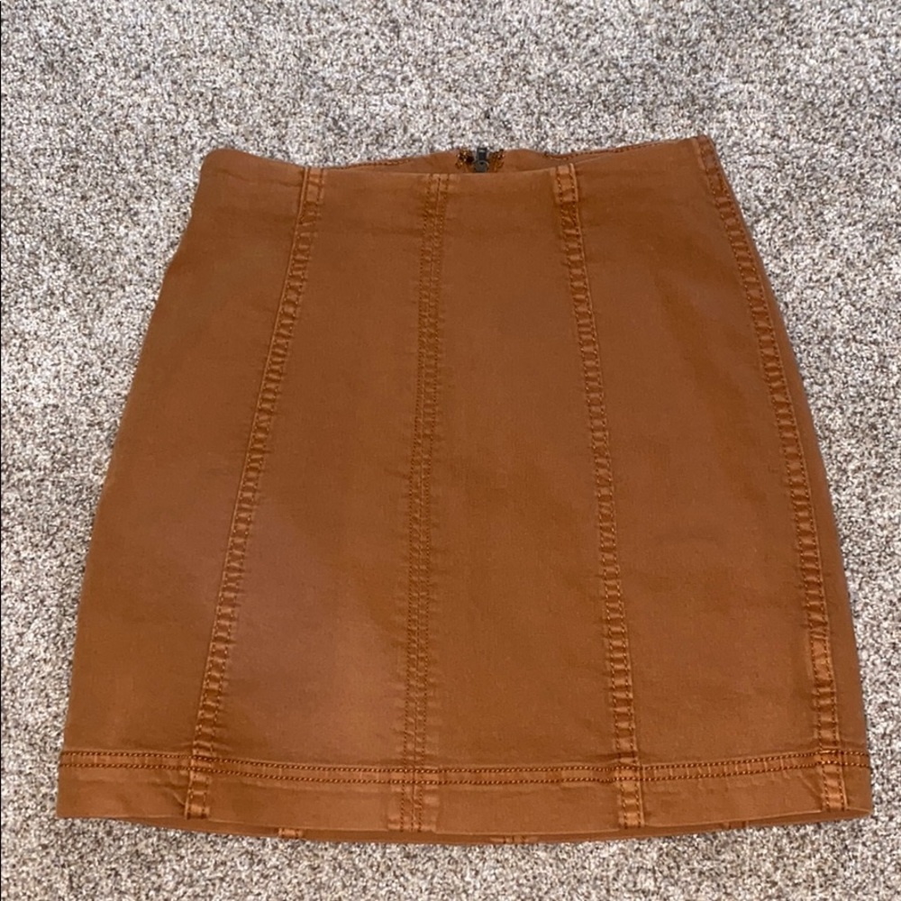 Free people mini pencil skirt